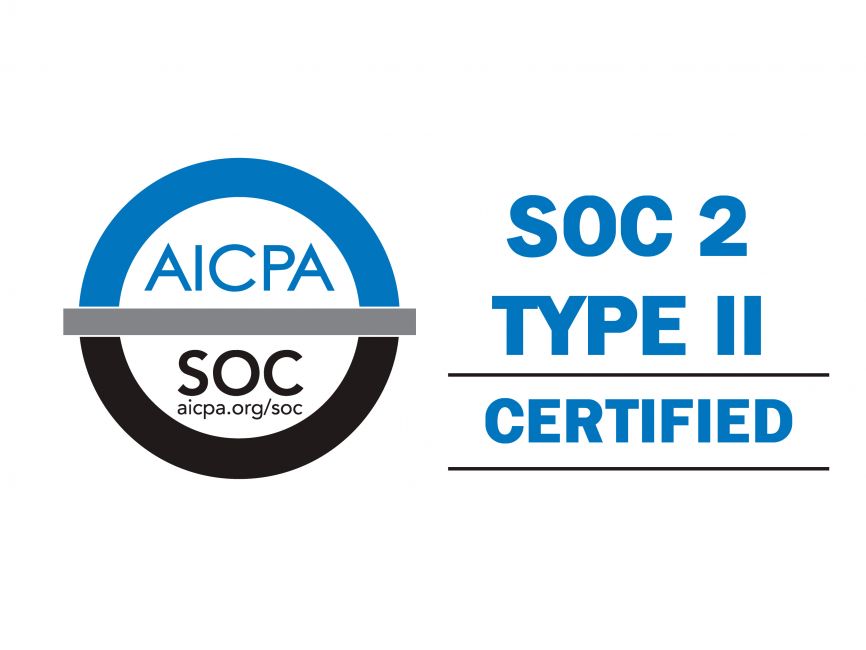 AICPA SOC 2 Type II attestation badge